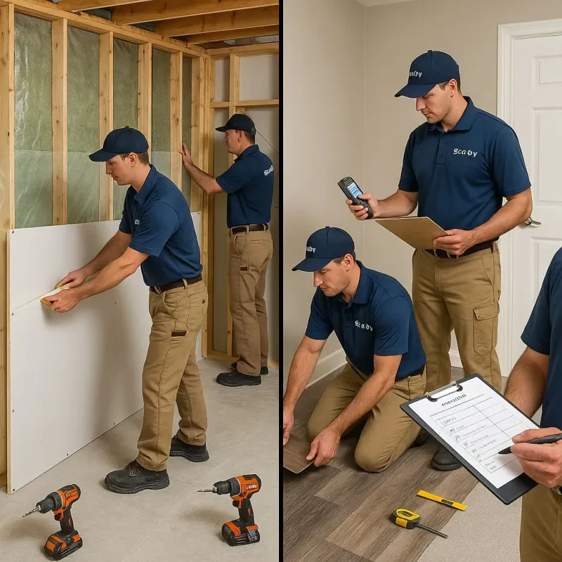 Repairs and Reconstruction process in Muleshoe, TX