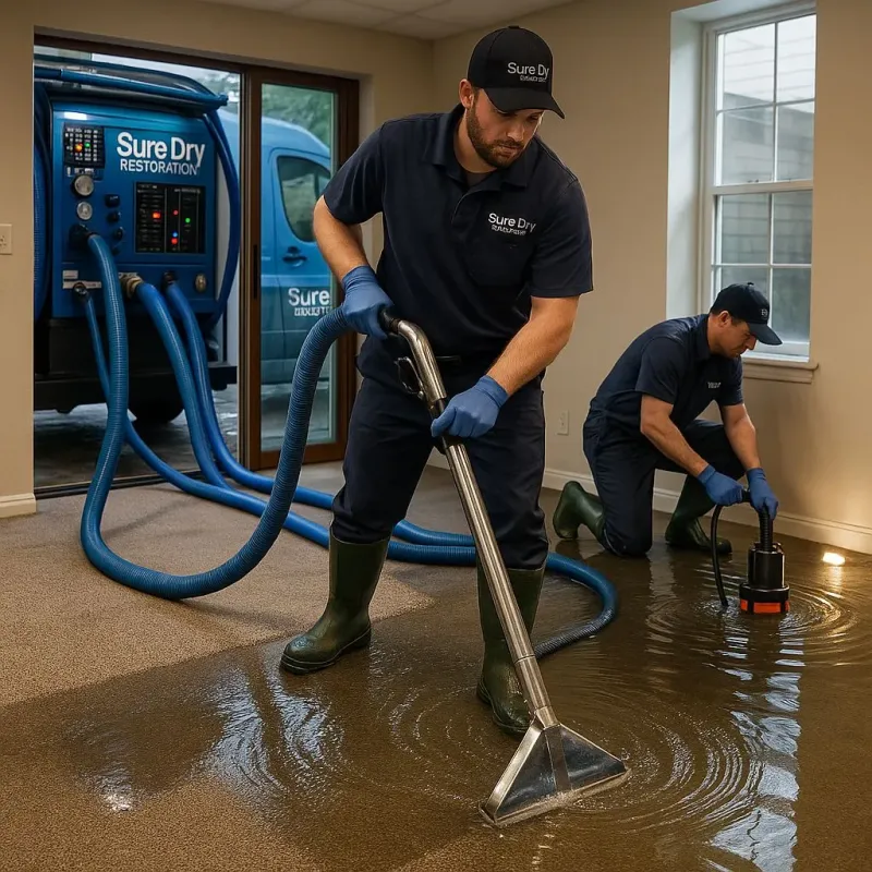 Water Extraction and Removal process in Muleshoe, TX